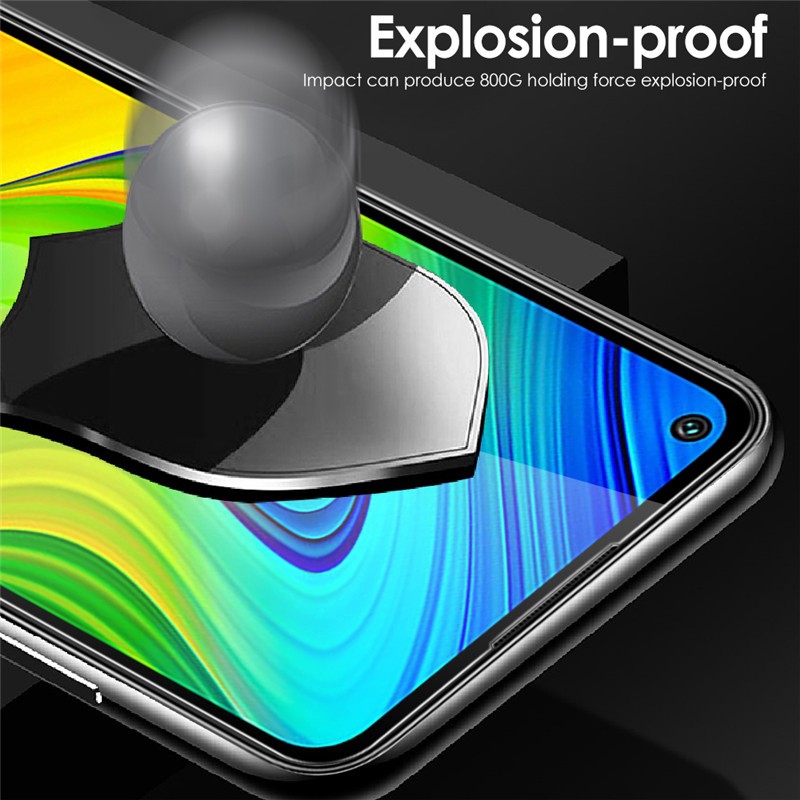 Pelindung Layar Tempered Glass Redmi Note 9 + Pro 2 in 1