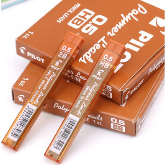 

Isi Pencil Pilot 0.5 2b 60MM / Pencil Leads Original