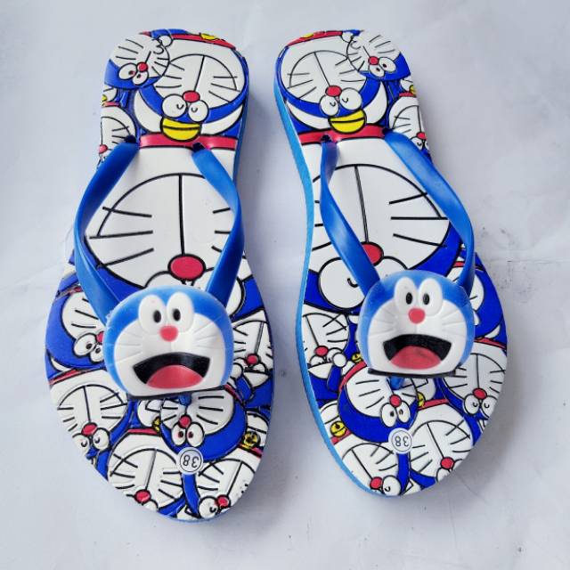 SANDAL DORAEMON KARTUN