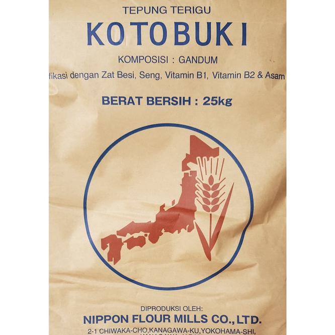 

2L9Z Tepung Terigu Protein Rendah Kotobuki Repack 1 Kg 6O1N