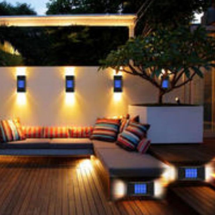 Terlaris lampu dinding hias tenaga ( Surya ) galaxy ori