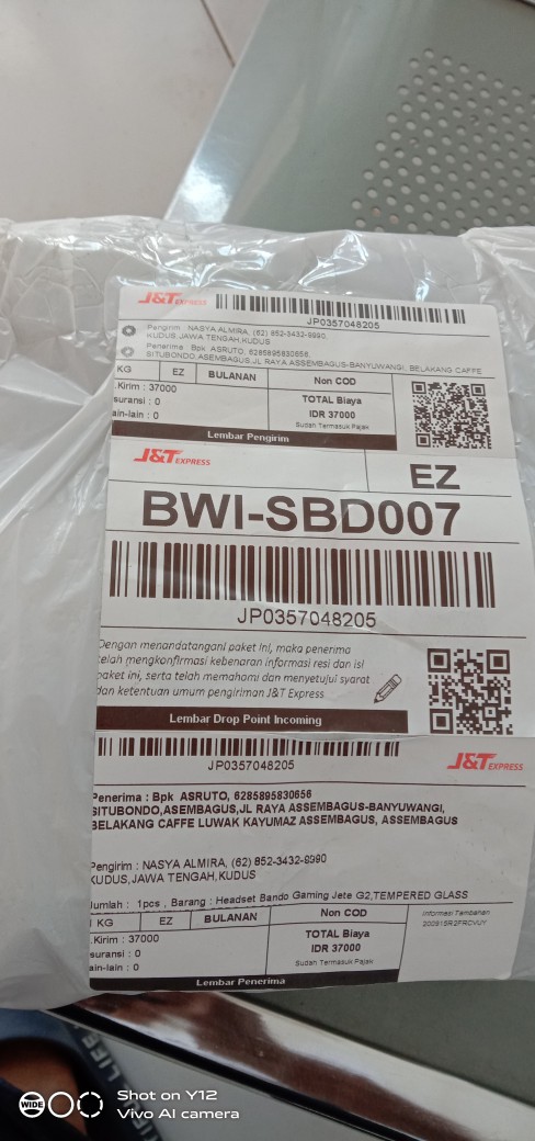 Ecer Gamis Tali Jumput Falany Daster Lengan Panjang Wanita Batik Jumbo