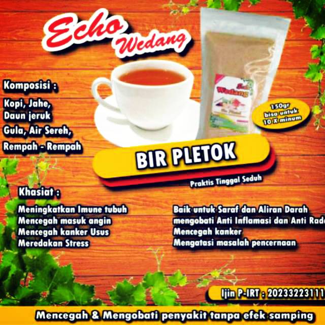 

Echo Wedang varian Bir Pletok