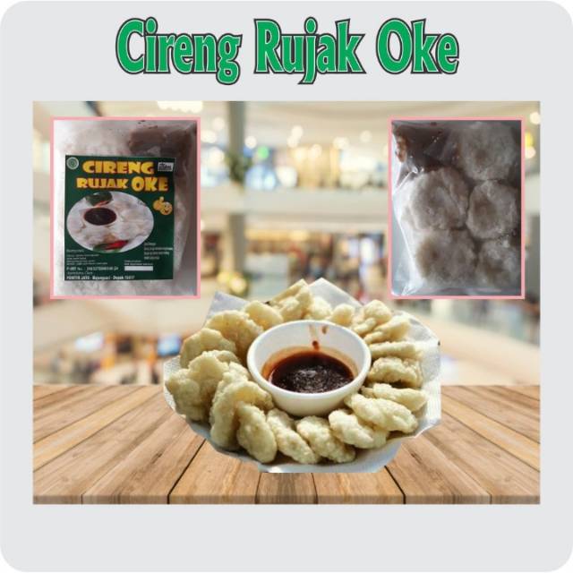 

Cireng rujak oke