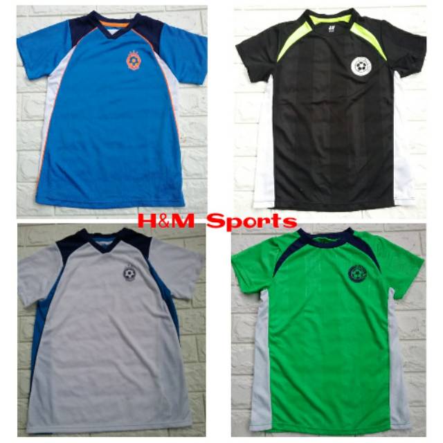  Kaos  Bola Anak  Branded H M  Kaos  Olahraga Sports Anak  