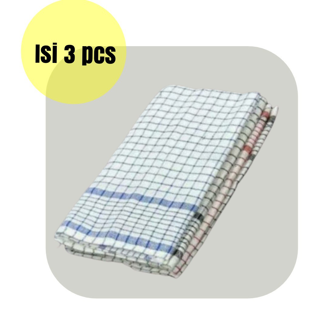 [3 pcs ] Peralatan Dapur Serbet Piring-1