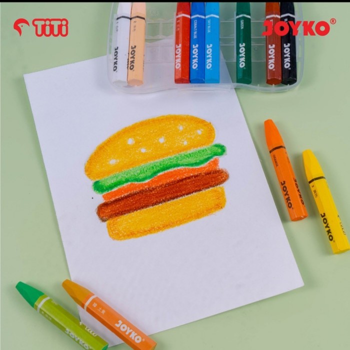 

Murah Crayon Titi Joyko 12 Warna Berkualitas
