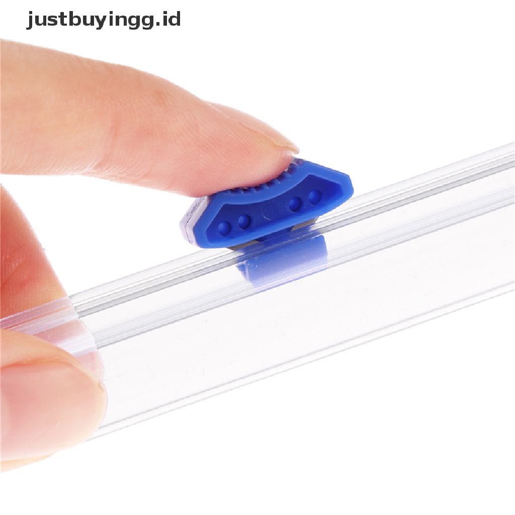 (Justbuyingg.Id) 1pc Dispenser Plastik Pembungkus Makanan + Cutter