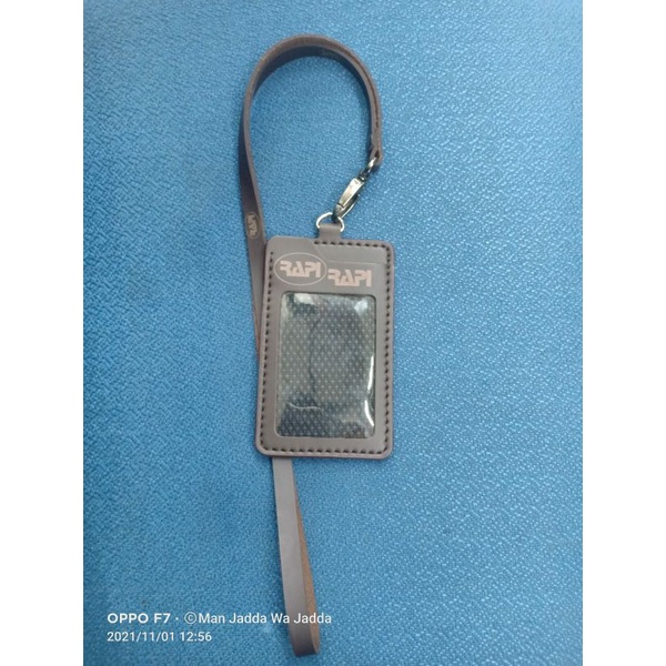 

GANTUNGAN ID CARD KULIT ASLI HOLDER NAME TAG