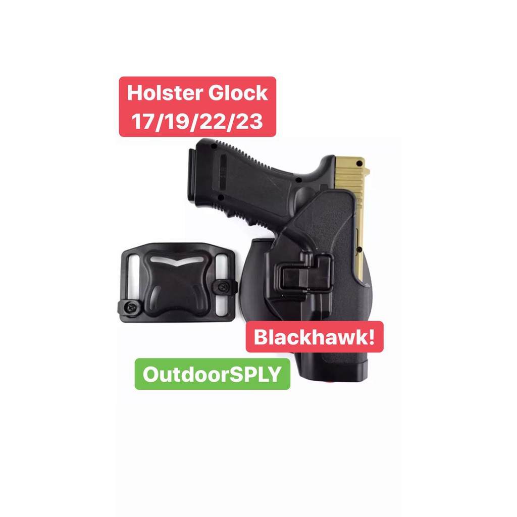 Sarung Glock Holster Blackhawk Fit Glock 17 Glock 19 /22/23