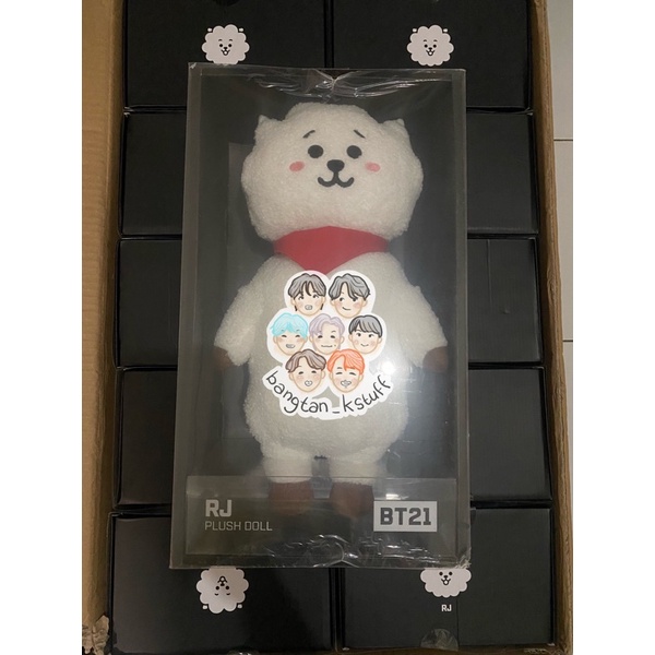 [READY STOCK] BT21 STANDING DOLL RJ MEDIUM