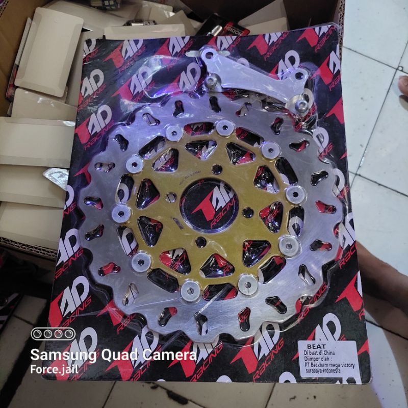 disc piringan hondq beat lebar 260mm model daytona