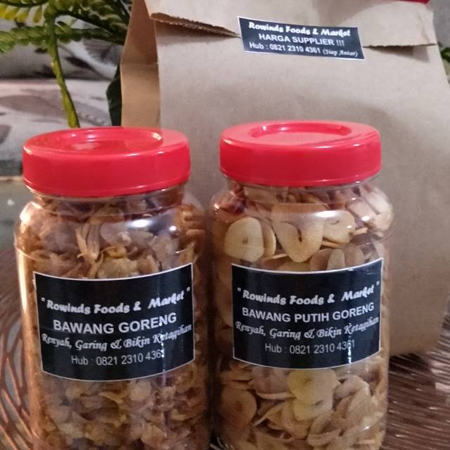 

Bawang goreng brebes Asli (Rowinds food & market)