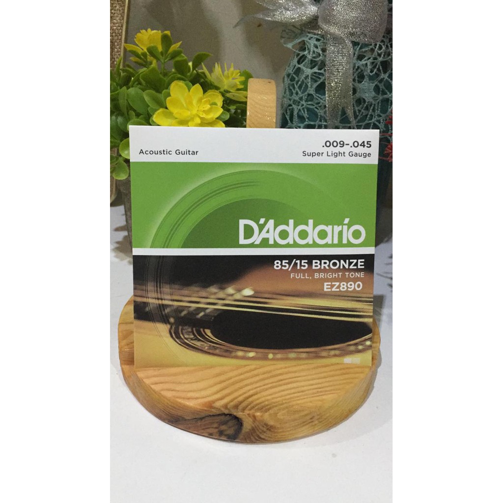 Senar gitar akustik string d'addario ez 890 ez900 EZ910