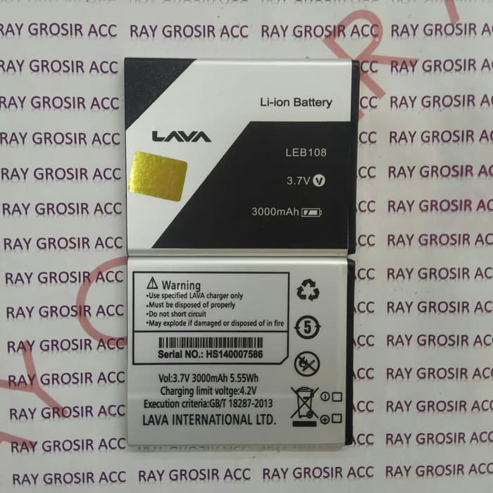 Baterai Orignal LAVA Iris 505 , LEB-108 , LEB108 , LEB 108