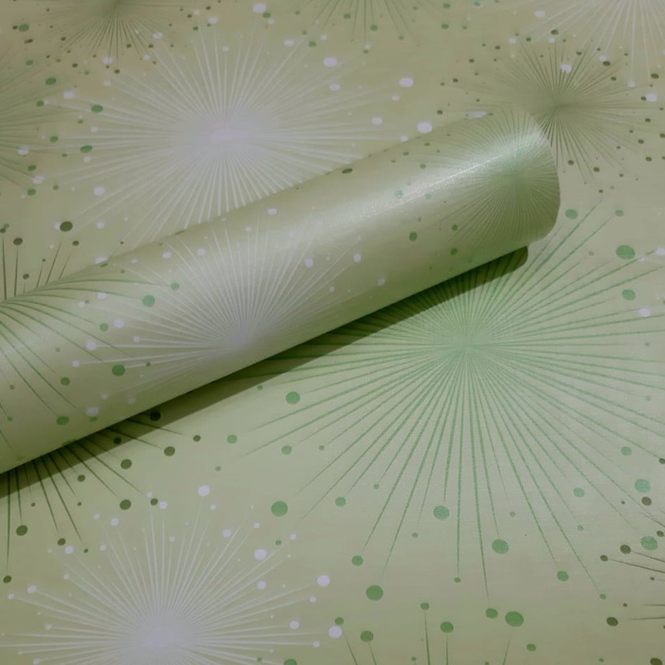  Wallpaper  Sticker HIJAU  CAHAYA BINTANG Wallpaper  Stiker 