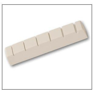 SE STRING NUT WIDE FAT/WIDE THIN, WHITE