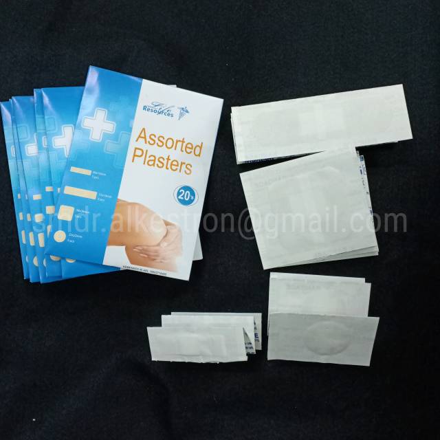 Assorted plaster resource plaster plastik