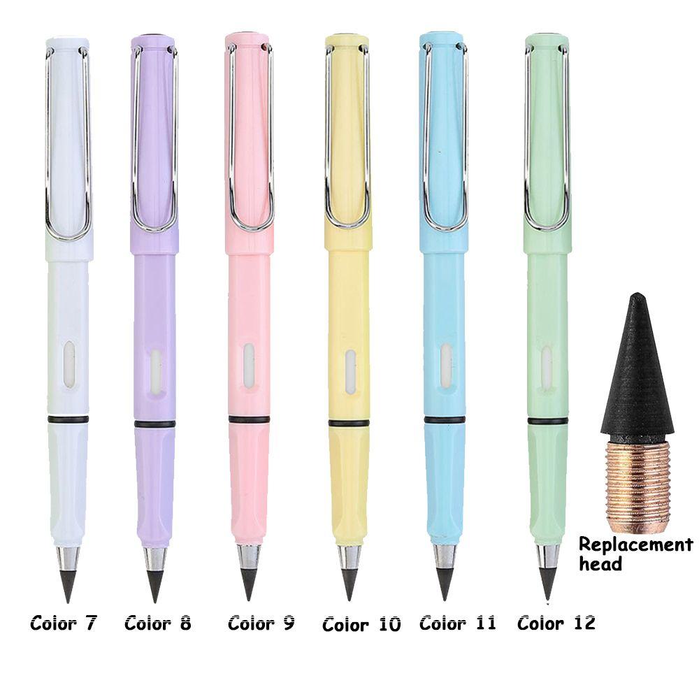 Top Tanpa Tinta Eternal pen Sekolah Kantor Detachable Replaceable Erasable pencil