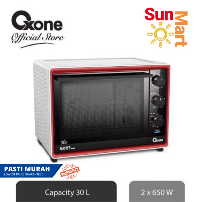 LIMITED STOCK!! OVEN Oxone OX-8830 Master Oven Listrik 30 Liter