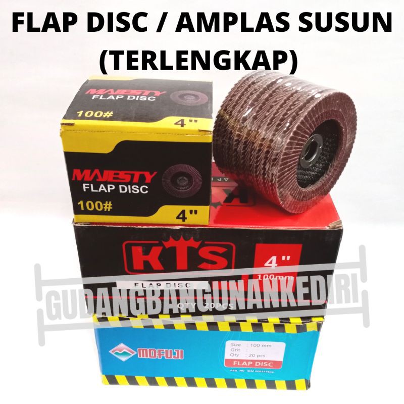 amplas susun / amplas flapdisc / flap disc