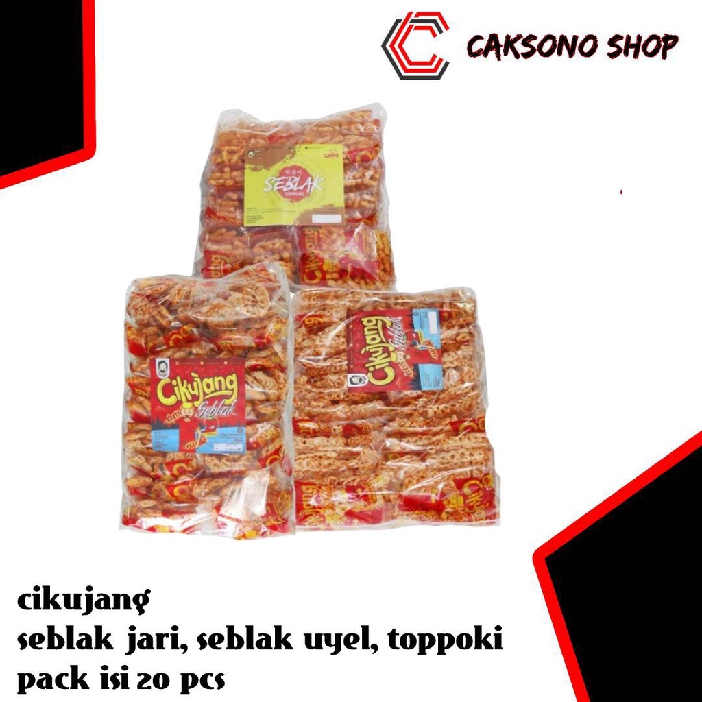 Cikujang seblak jari kemasan pack