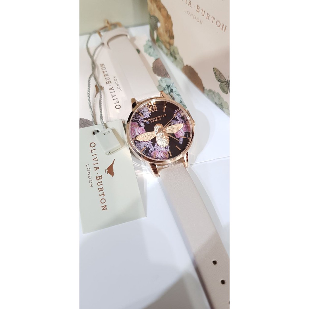 Jam Tangan Olivia Burton Bee 3D Original