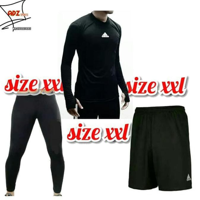 Stelan baju celana kolor nike xxl stelan olahraga pria big size - nike, XXL