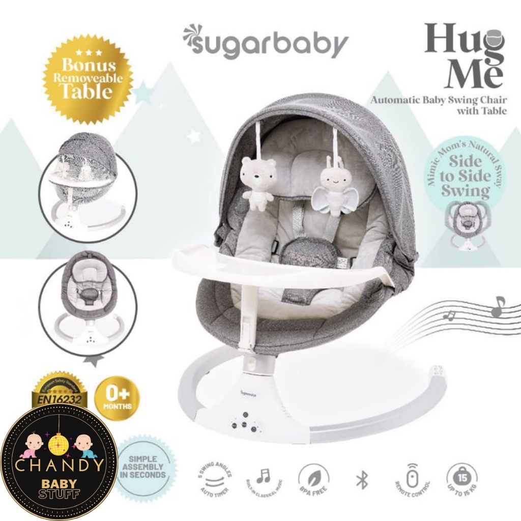 AYUNAN BAYI SUGAR BABY HUG ME AUTOMATIC BABY SWING