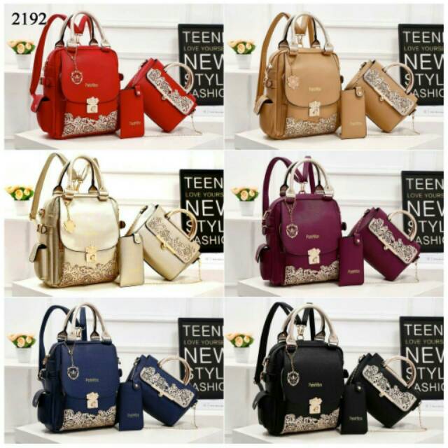 Tas ransel paris hilton