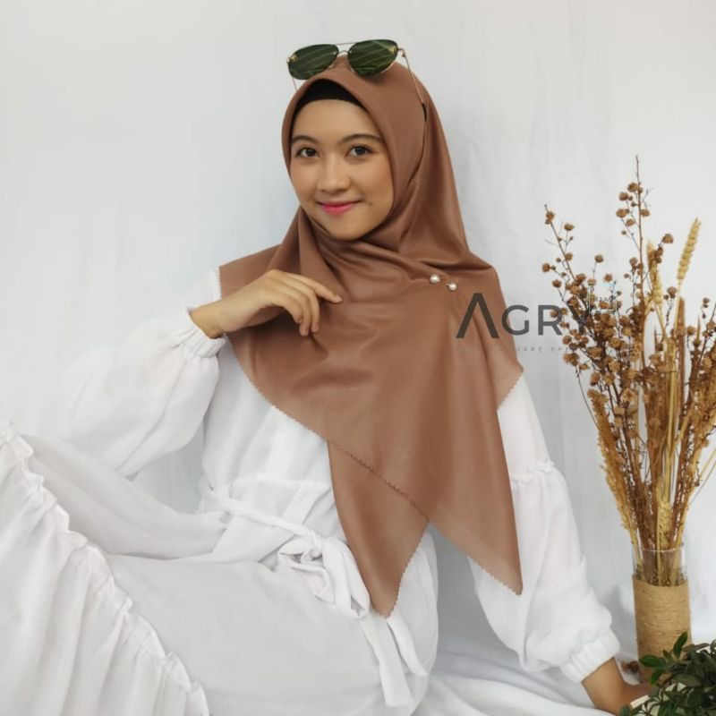 ᴀɢʀʏ Hijab Square Paris Premium Lasercut