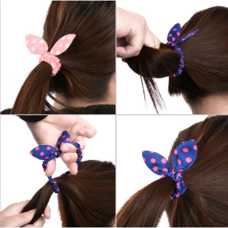 ENZ ®  IKAT RAMBUT PITA Ciby / KUNCIR CIBI KUNCIRAN ALA KOREA Bunny 1023