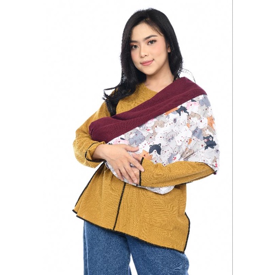 Gendongan Geos Bolak Balik