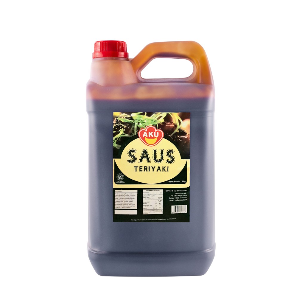 

Saus AKU Teriyaki Jerigen 5 Kg