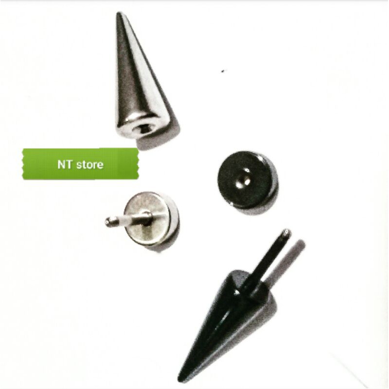 ANTING TINDIK/ANTING PRIA/Anting Tindik Barbel Roda Pria Wanita Anti Karat