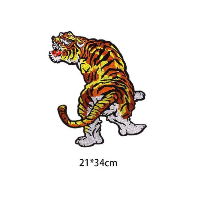 Macan Tiger Emblem Bordir A