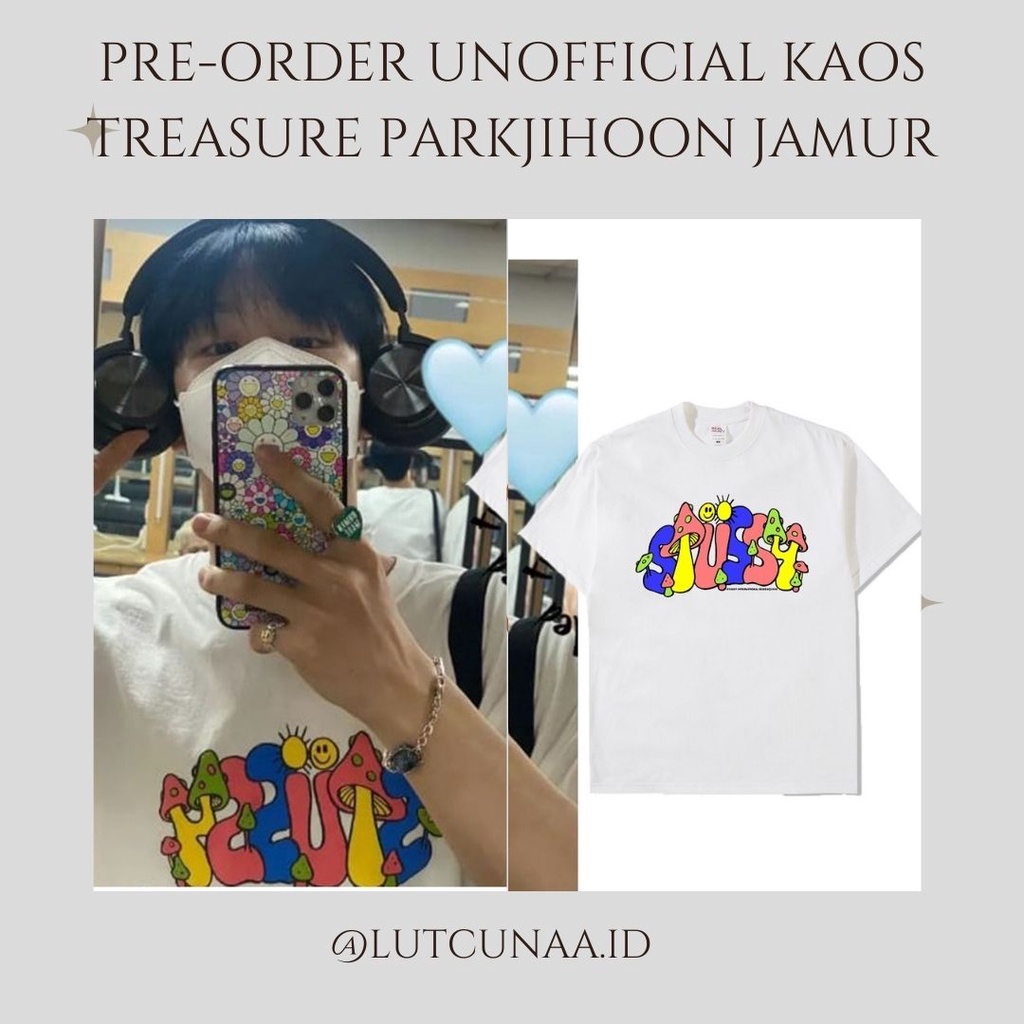Pre-Order Unofficial Kaos Treasure Park jihoon jamur