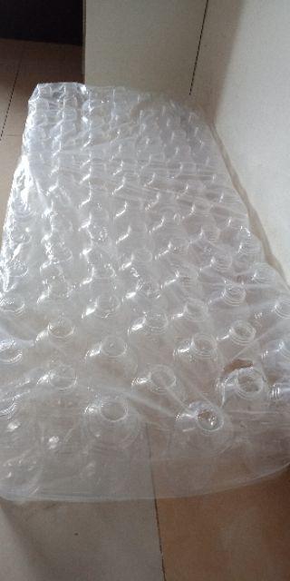 (beli Kelipatan 91pcs) Botol Plastik 500ml / Botol Almond / Botol Kale Tebal 500ml Shortneck