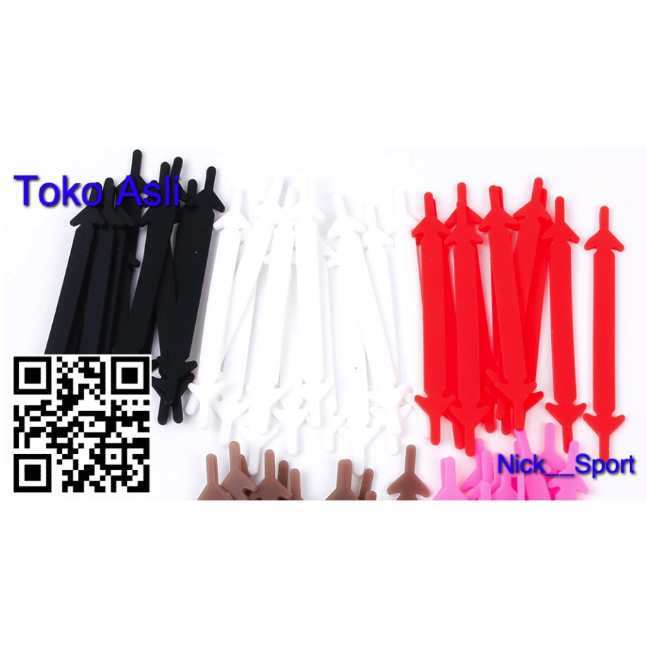 Tali Sepatu Karet Tali Sepatu Silikon Silicon Shoes Karet