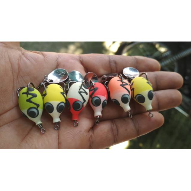 Lure Soft Frog Mini 2 Cm umpan mancing Casting gabus