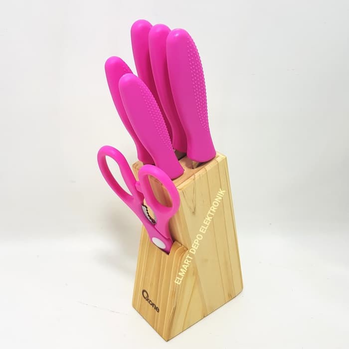 OXONE knife set OX 961/pisau set warna warni stainless oxone OX 961