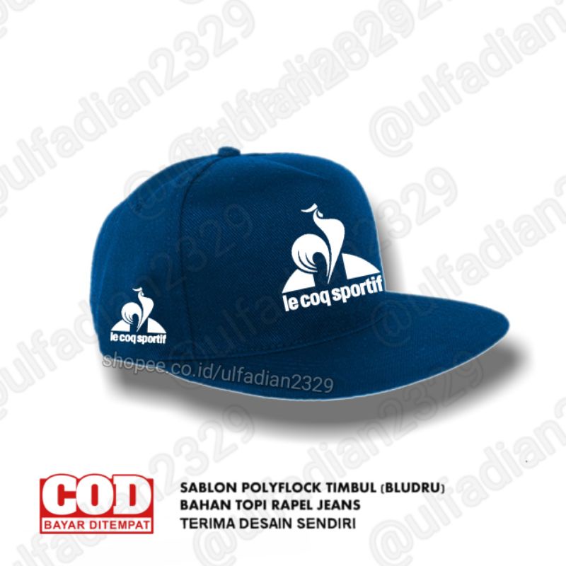 Topi Le Coq Sportif Snapback - Snapback/Surfer/Hiphop/Skate Hats Le Coq Sportif
