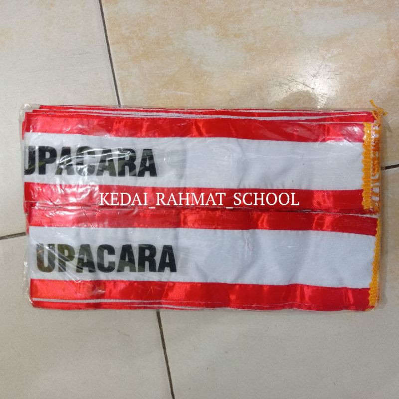 Salempang Selendang Tetampan Petugas Upacara Paskibra Seragam Sekolah-5