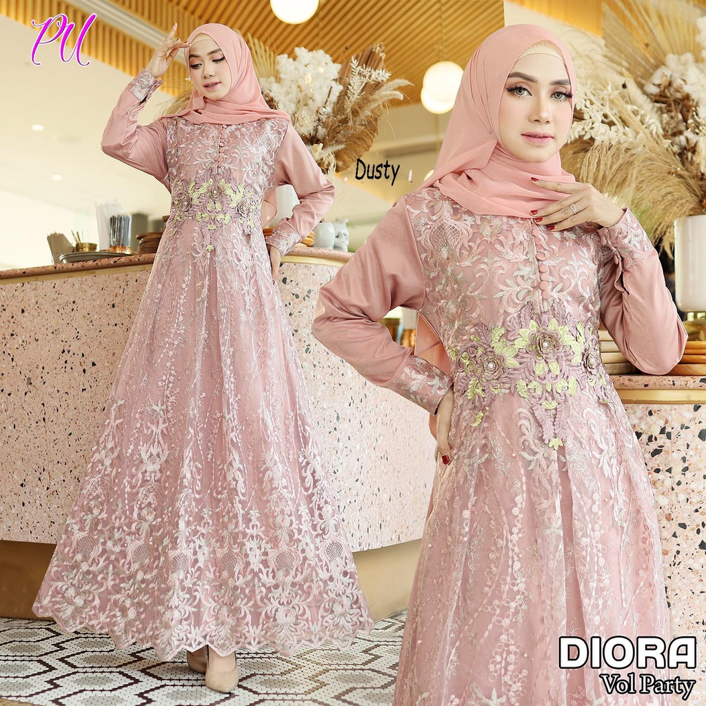 DIORA Gamis Pesta Gamis Bridemaids