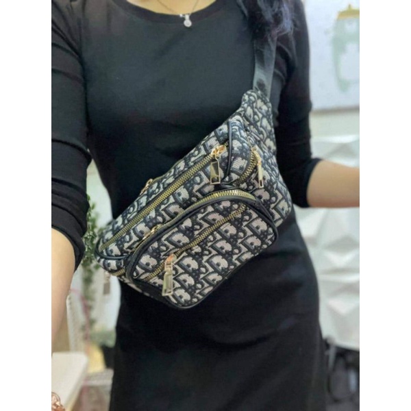 BEST SELLER tas fashion waistbag kode 1915 waist bag beltbag tas pinggang kekinian