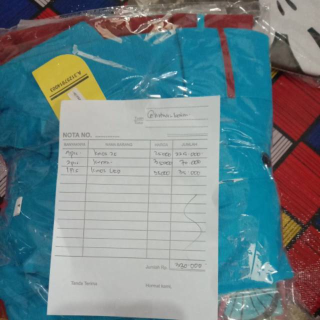 Orderan bunda nitha baim