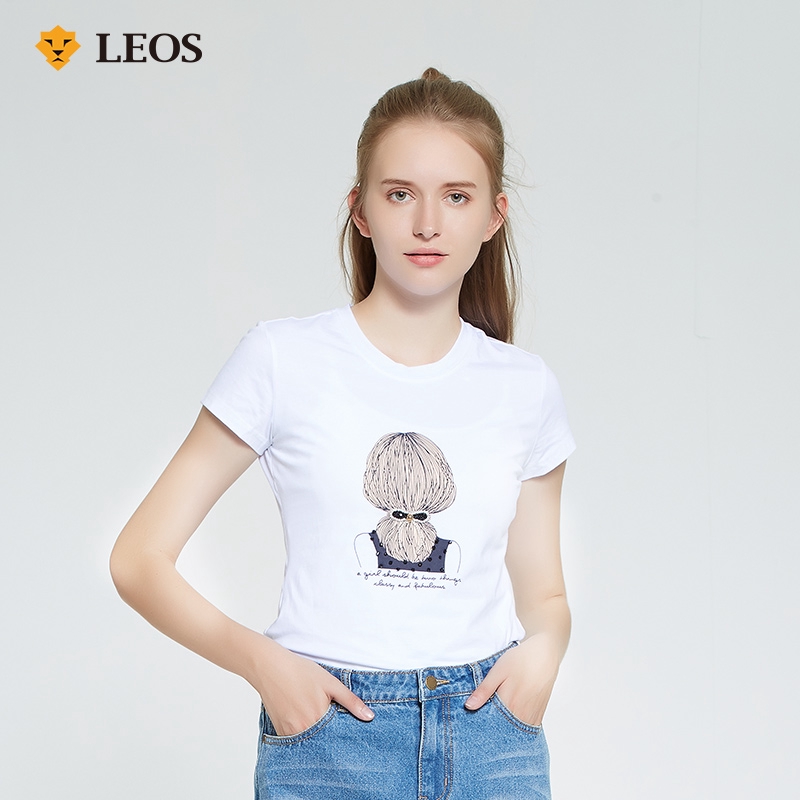 

LEOS Original Kaos Anak Perempuan Fit Kasual (COD) / Baju anak-anak