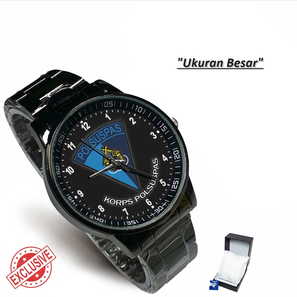 Jam Tangan Rantai Couple POLSUSPAS - 01 (Mantul)