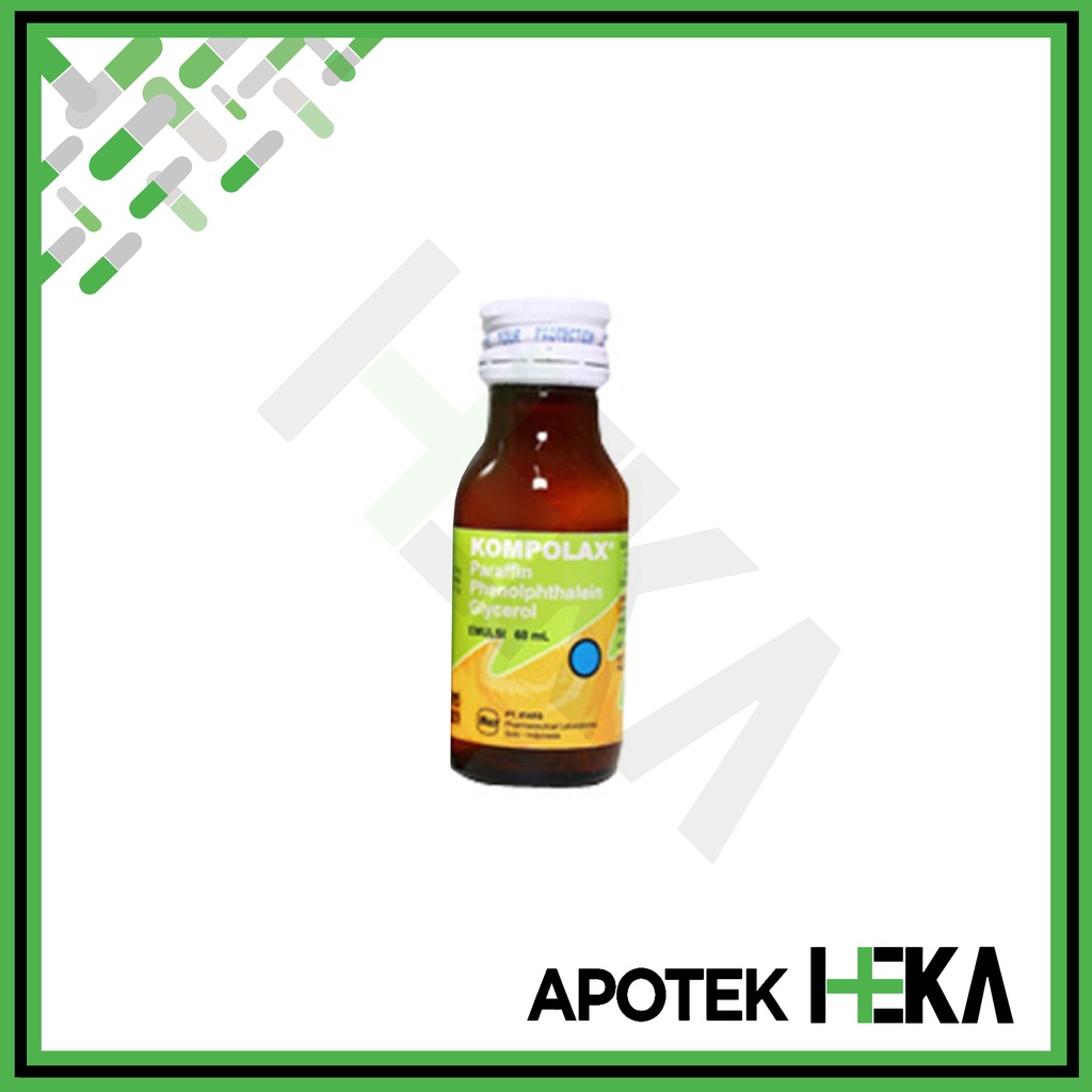 Kompolax Emulsi Sirup 60 ml - Sirup Mengatasi Sembelit atau Konstipasi (SEMARANG)