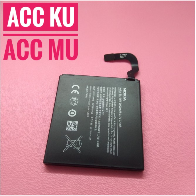 BATRE BATTERY BATERAI NOKIA BL4YW LUMIA 925 4YW ORIGINAL